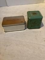 Vintage Lipton's Tea Blikje + thee opbergdoos, Ophalen of Verzenden