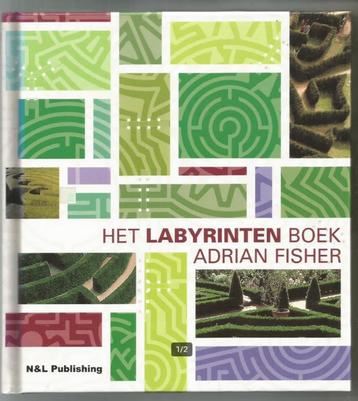 Het labyrinten boek - Adrian Fisher  Dit boek over doolhoven beschikbaar voor biedingen