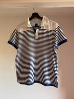 Fris blauw/wit gestreepte hugo boss polo maat M, Kleding | Heren, Ophalen of Verzenden, Zo goed als nieuw, Hugo Boss, Maat 48/50 (M)
