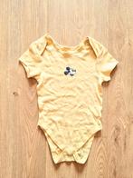 Lichtgeel rompertje 'Mickey' maat 98, Nacht- of Onderkleding, Jongen of Meisje, Ophalen of Verzenden, Zo goed als nieuw