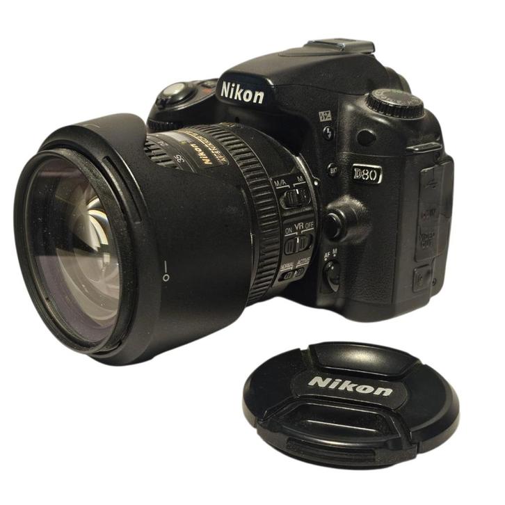 Nikon D80 Body | Nikon AF-S DX 16-85mm f/3.5-5.6G ED, Audio, Tv en Foto, Fotocamera's Digitaal, Gebruikt