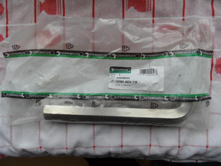 Stahlwille inbus 7/8 NIEUW 10760ACV-7/8, Auto diversen, Autogereedschap, Nieuw, Ophalen of Verzenden