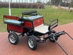 Menwagen inclusief tuig, 4 wielen geremd, Gebruikt, Wagonette, Pony