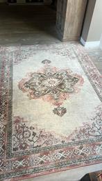 Dutchbone Design Vloerkleed Mahal roze/groen 170x240, Ophalen, Gebruikt, Beige, 150 tot 200 cm