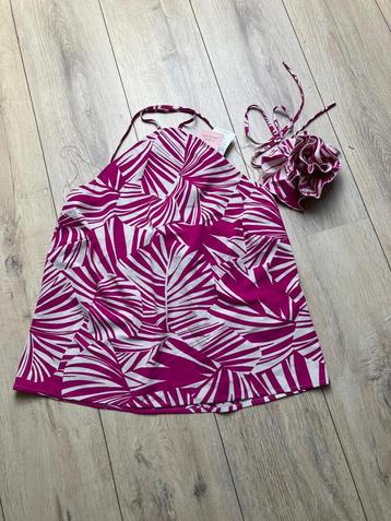 Studio Anneloes Ottelie Palm top fuchsia/kit  XL beschikbaar voor biedingen