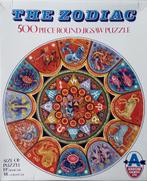 Arrow puzzel Zodiac met 500 st. Jaren '70 stijl. Compleet., Hobby en Vrije tijd, Denksport en Puzzels, Ophalen of Verzenden, 500 t/m 1500 stukjes
