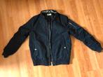 Bomber jack jas donkerblauw 134-140 H&M, Jongen of Meisje, H&M, Ophalen of Verzenden, Zo goed als nieuw