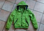 Zgan winterjas Sevenoneseven 170-176 groen capuchon jas 717, Sevenoneseven, Ophalen of Verzenden, Zo goed als nieuw, Jongen