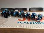 Partij Ford New Holland tractors Ertl Siku UH Britains, Ophalen of Verzenden, Zo goed als nieuw, Tractor of Landbouw, Britains