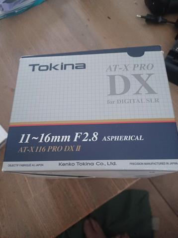 Tokina AT-X 116 PRO DX beschikbaar voor biedingen
