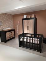 Kidsmill Long Island Babykamer Black/Oldwood, Ophalen, Zo goed als nieuw