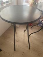 Inklapbare rond tafel, Huis en Inrichting, Tafels | Eettafels, Ophalen, Zo goed als nieuw, Rond, 50 tot 100 cm