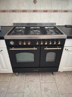 6-pits gasfornuis met elektrische oven Fratelli Onofri, Ophalen, Magnetron, 60 cm of meer, Zo goed als nieuw