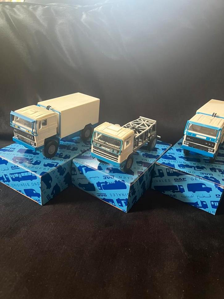 Dakar DAF Set 1988! X2 Naked Body en 2x 3600 VolgTruck!!, Hobby en Vrije tijd, Modelauto's | 1:50, Nieuw, Bus of Vrachtwagen, Overige merken