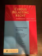 Cursus Belastingrecht Vennootschapsbelasting, Ophalen of Verzenden, Zo goed als nieuw