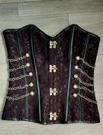 Zwarte Corset met Kettingen, Kleding | Dames, Overige Dameskleding, Ophalen of Verzenden, Zo goed als nieuw