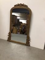 Gouden Spiegel met Sierlijke Details, Ophalen, Gebruikt, 100 tot 150 cm, Overige vormen