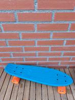 Oxelo Yamba cruiser skateboard. Blauw/Oranje, Sport en Fitness, Skateboarden, Ophalen, Gebruikt, Skateboard