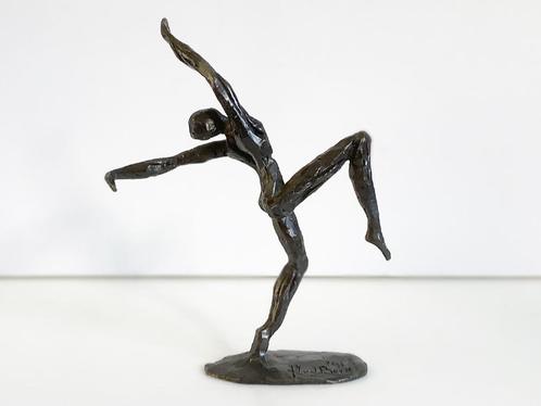 Sculptuur danser brons Klaas van den Berg 1991, Antiek en Kunst, Kunst | Beelden en Houtsnijwerken, Verzenden