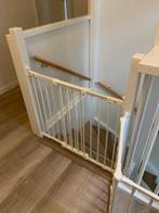 Traphekje flexfit deurtjes Baby-Dan 2 stuks wit, Ophalen, 100 tot 115 cm, Zo goed als nieuw, Metaal of IJzer