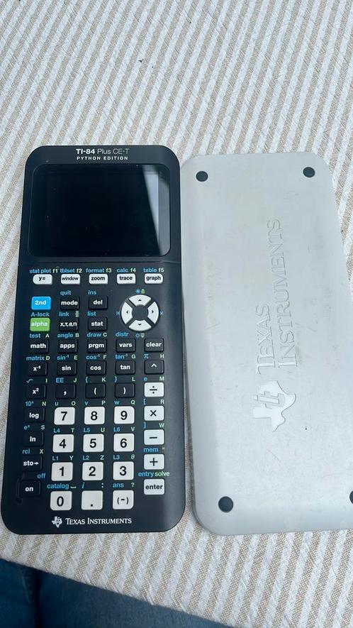 TI-84 Plus CE-T Python Edition (Texas Instruments GR), Diversen, Rekenmachines, Gebruikt, Grafische rekenmachine, Ophalen of Verzenden