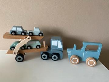 Little dutch voertuigen (truck met oplegger en auto) beschikbaar voor biedingen