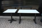 5 x eettafel tuintafels terrastafel wit horeca terras SALE!