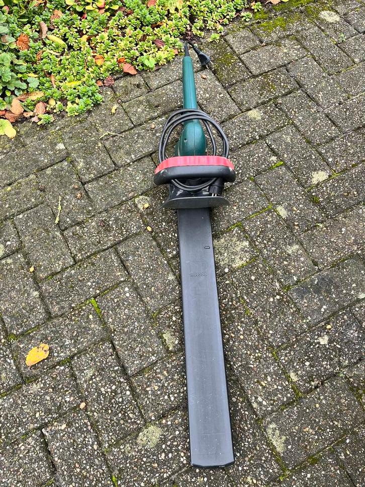 Metabo elektrische heggenschaar HS8355S, Tuin en Terras, Heggenscharen, Gebruikt, Elektrisch, Ophalen