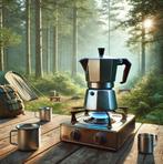 percolator div maten, heerlijke koffie op de camping, Ophalen of Verzenden, Gebruikt
