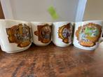 Vintage Koffie Kopjes met Hollandse Taferelen, Keramiek, Nieuw, Ophalen of Verzenden, Overige stijlen