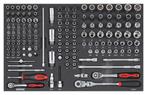 SONIC doppenset 1/4 + 3/8“ 142-delig SFS | GRATIS VERZENDING, ., Nieuw, Ophalen of Verzenden, .