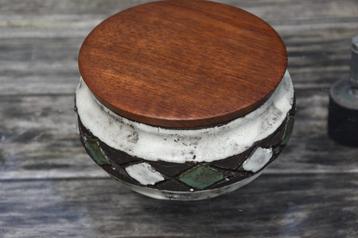 Vintage Deens Design Keramieken Bonbonnaire  beschikbaar voor biedingen