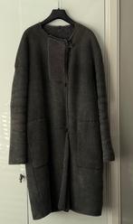 humanoid antraciet shearling lammy coat jas | s, Kleding | Dames, Ophalen of Verzenden, Driekwart, Maat 36 (S), Grijs