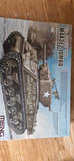 Meng M4A3E2 Jumbo Tank Model 1/35, Hobby en Vrije tijd, Modelbouw | Auto's en Voertuigen, Overige merken, Tank, 1:32 tot 1:50