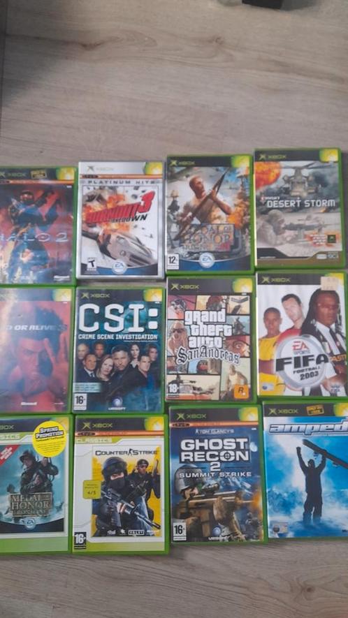 Xbox spellen te koop, Spelcomputers en Games, Games | Xbox Original, Zo goed als nieuw, 1 speler, Verzenden