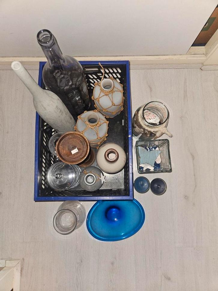 Diverse Decoratie Items - Riviera Maison en andere decoratie, Huis en Inrichting, Woonaccessoires | Vazen, Gebruikt, Overige kleuren