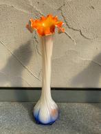 VAAS MURANO h 40 X DIA 11 CM ORANJE B, -, -, Nieuw, Oranje