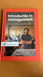 Peter Thuis - Introductie in management, Boeken, Sociale wetenschap, Ophalen of Verzenden, Zo goed als nieuw, Peter Thuis