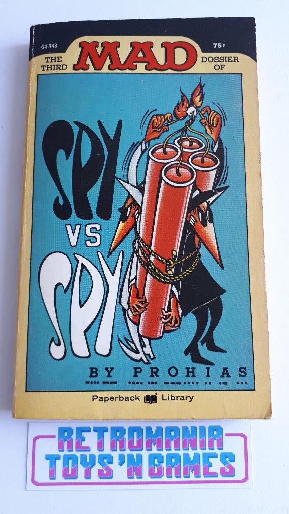 stripboek mad - spy vs spy deel 3, Eén stripboek, Verzenden, Zo goed als nieuw
