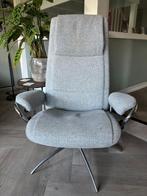 Stressless Paris hoog relaxfauteuil, Huis en Inrichting, Fauteuils, Ophalen, Gebruikt, Stof, 50 tot 75 cm