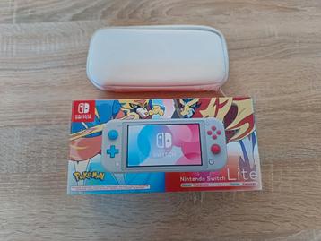 Nintendo switch lite Zacian en zamazenta editie  beschikbaar voor biedingen