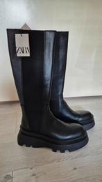 Zara leren hoge laarzen - Maat 38 - Nieuw!, Kleding | Dames, Schoenen, Hoge laarzen, Nieuw, Ophalen of Verzenden, Zara