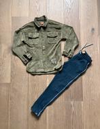 Blouse en broek Z8 maat 128/134, Kinderen en Baby's, Kinderkleding | Maat 128, Gebruikt, Z8, Overhemd of Blouse, Ophalen of Verzenden