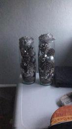 Met inhoud-10 per stuk, Huis en Inrichting, Woonaccessoires | Vazen, Overige kleuren, Ophalen of Verzenden, Minder dan 50 cm, Glas