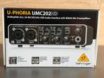 Behringer U-Phoria UMC202HD, Ophalen of Verzenden, Zo goed als nieuw