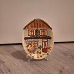 Decoratie bordje sier bordje 12,5x16,5 cm., Ophalen of Verzenden