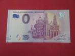 Lot bankbiljet exclusief 0 Euro UNC Basiliek Koekelberg., Postzegels en Munten, Bankbiljetten | Europa | Eurobiljetten, Verzenden