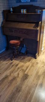 Harmonium met origineel krukje - Werkend, Ophalen of Verzenden, Gebruikt, 1 klavier, Harmonium