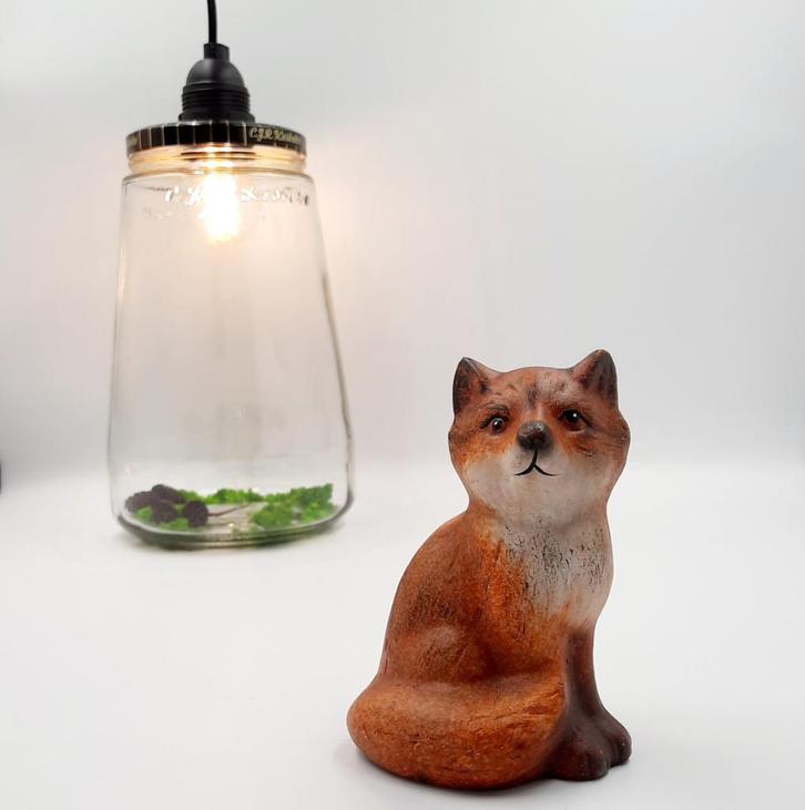 Kesbekelamp met vosje, konijn, eekhoorn of vogel, Kinderen en Baby's, Kinderkamer | Inrichting en Decoratie, Nieuw, Lamp, Ophalen of Verzenden