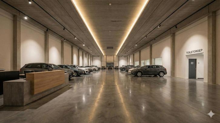 Te Huur: 1600 m² Casco Bedrijfsruimte (Autohandel mag), Zakelijke goederen, Bedrijfs Onroerend goed, Bedrijfsruimte, Huur